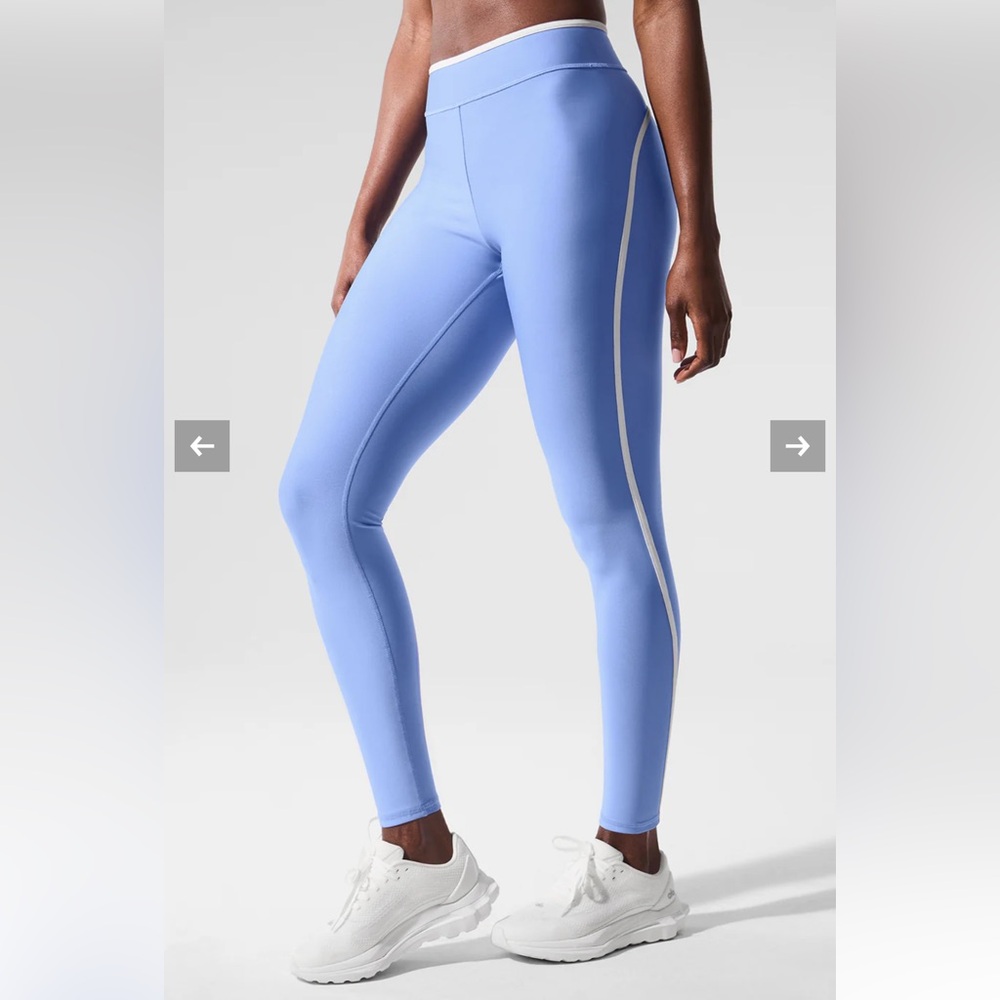 Stylish Light Blue Women's Leggings